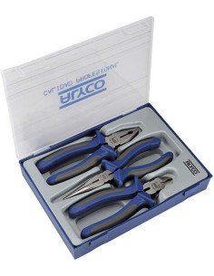 Juego de 3 Alicates en Caja de Plástico ALYCO - REF 101210 2