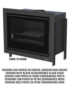 Estufa De Leña Insertable BRONPI Paris-70 Cr | Hogar Cahersa 2