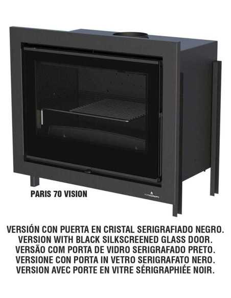 Estufa De Leña Insertable BRONPI Paris-70 Cr | Hogar Cahersa