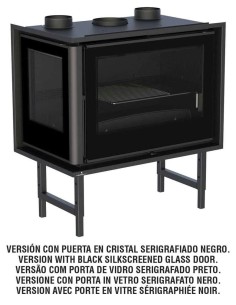 Estufa De Leña Insertable BRONPI Paris-70-ei | Hogar Cahersa 2