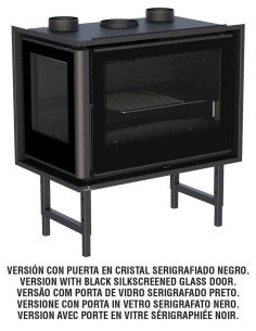 Estufa De Leña Insertable BRONPI Paris-70-ei | Hogar Cahersa 2