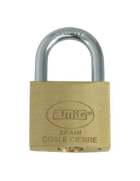 CANDADO 2-40 Latón Mate AMIG