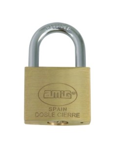 CANDADO 2-50 Latón Mate AMIG