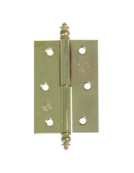 BISAGRA 541-80 Acero Latonado Derecha* AMIG