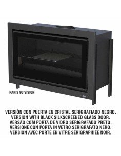 Estufa De Leña Insertable BRONPI Paris-90 Vi | Hogar Cahersa