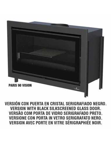 Estufa De Leña Insertable BRONPI Paris-90 Vi | Hogar Cahersa