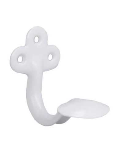 COLGADOR 2 Acero Blanco EPOXI AMIG