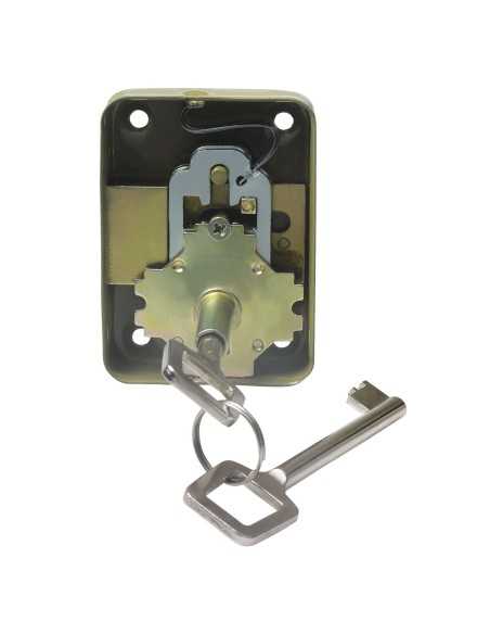 CERRADURA MUEBLE 6 Martelé Derecha AMIG