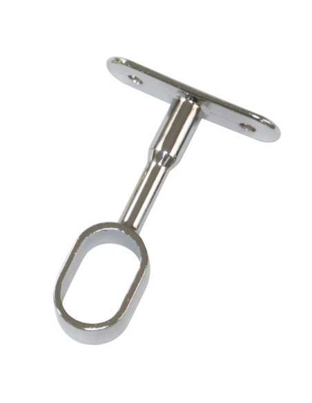 SOPORTE TUBO 13-25X15 Cromado Brillo AMIG