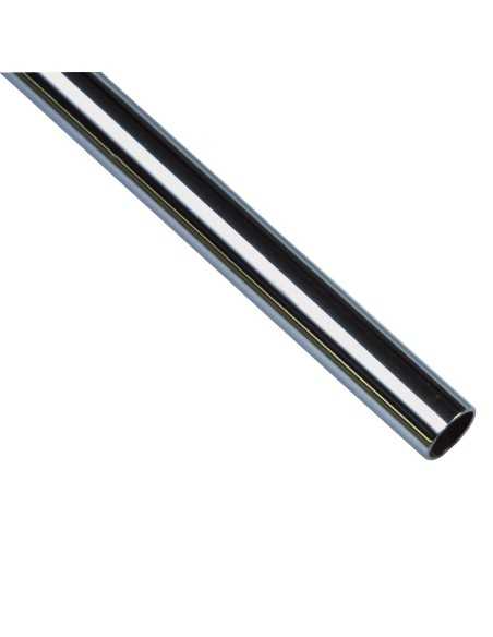 TUBO 5-12X0,8X4M Acero Cromado Brillo AMIG