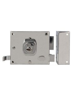 Cerradura AMIG 73-100 Cromo Brillo Derecha