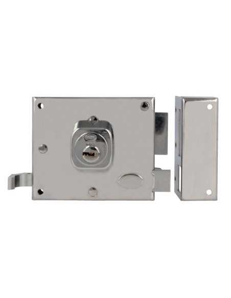 Cerradura AMIG 73-100 Cromo Brillo Derecha