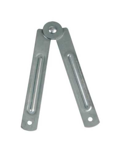 BISAGRA CABALLETE 107X15 Zincado AMIG