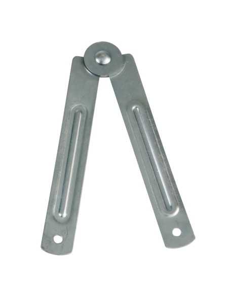 BISAGRA CABALLETE 107X15 Zincado AMIG