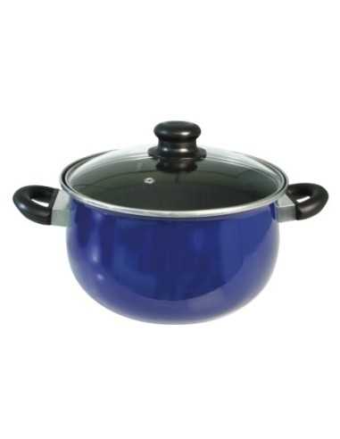 OLLA-20CM Acero Esmaltado* AMIG