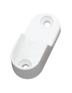 SOPORTE TUBO 7-30X15 Aluminio Blanco AMIG