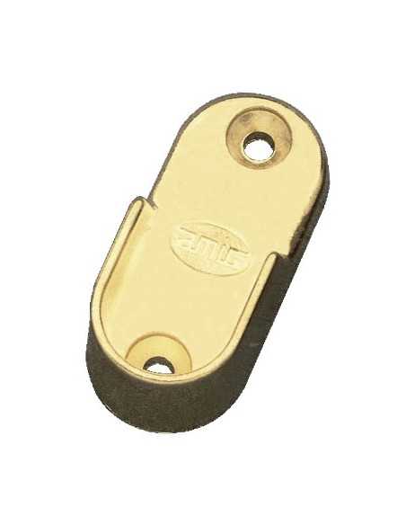 SOPORTE TUBO 7-30X15 Aluminio Oro (B) AMIG