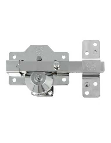 CERROJO ALTA SEG 1PLUS-105X170 Cromo AMIG