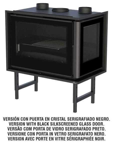 Estufa De Leña Insertable BRONPI Paris-90-ei | Hogar Cahersa