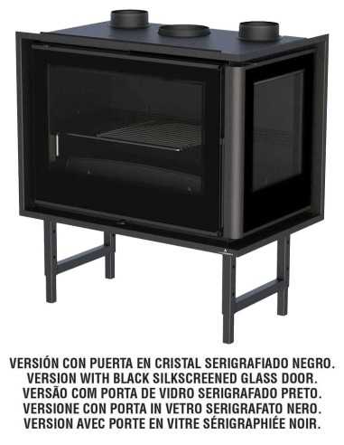 Estufa De Leña Insertable BRONPI Paris-90-ei | Hogar Cahersa