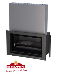 Estufa De Leña Insertable BRONPI Paris-90 Vi | Hogar Cahersa