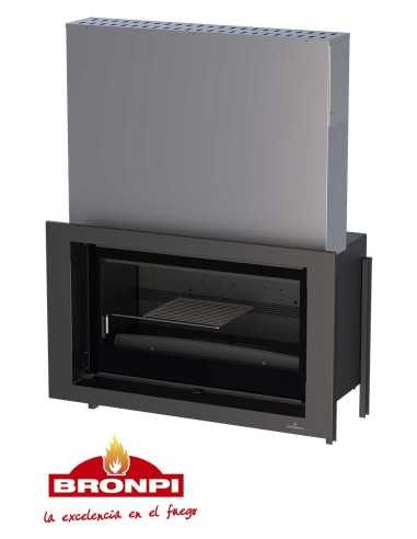 Estufa De Leña Insertable BRONPI Paris-90 Vi | Hogar Cahersa