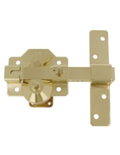 CERROJO SEGURIDAD 2-105X170 Oro AMIG