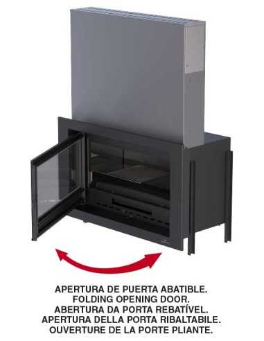 Estufa De Leña Insertable BRONPI Paris-90 Vi | Hogar Cahersa