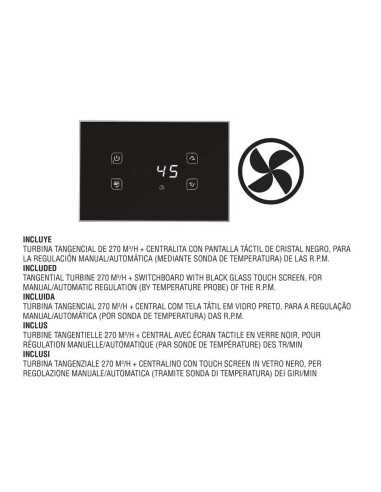 Estufa De Leña Insertable BRONPI Cairo-70 Fr | Hogar Cahersa