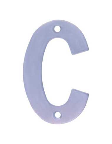 Letra C-4" Acero InoxidableIDABLE 18/8 AMIG