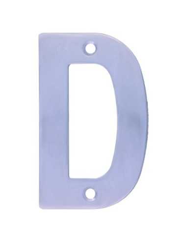 Letra D-4" Acero InoxidableIDABLE 18/8 AMIG