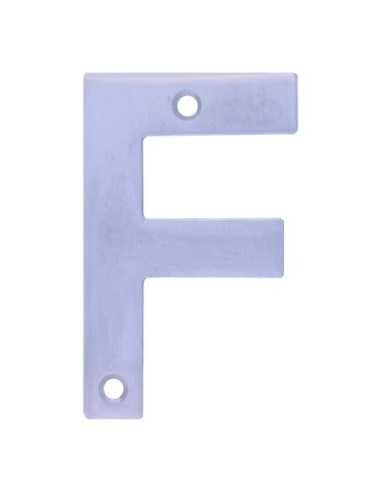Letra F-4" Acero InoxidableIDABLE 18/8 AMIG