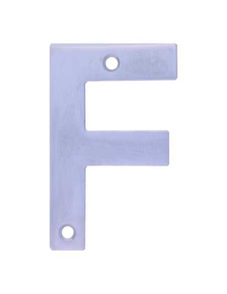 Letra F-4" Acero InoxidableIDABLE 18/8 AMIG