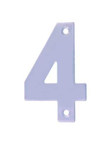 Número 4-4" Acero InoxidableIDABLE 18/8 AMIG