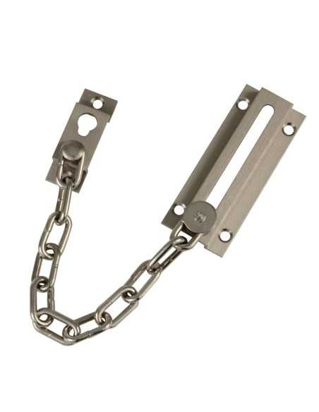 CADENA SEGURIDAD 1 Latón Cromado Mate AMIG