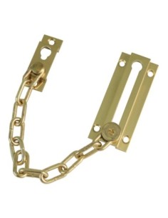 CADENA SEGURIDAD 1 Latón PULIDO AMIG