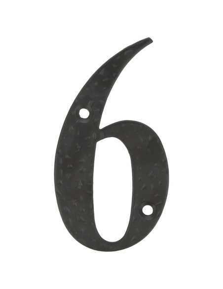 Número 6 Negro Display 4 pulgadas
