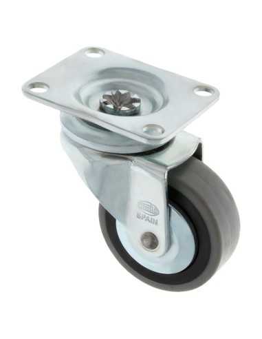 Rueda AMIG 2510-60 Goma Gris