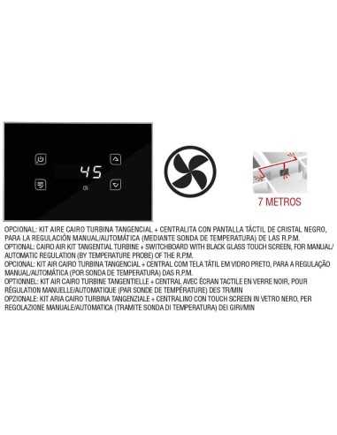 Estufa De Leña Insertable BRONPI Cairo-90-ei | Hogar Cahersa