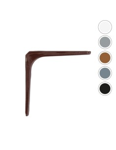 Ángulo Soporte 2 AMIG 200X150 Acero Negro Mate | Palomilla metálica AMIG para refuerzo estructural