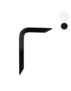 Palomilla 4-350X200 Aluminio Negro AMIG | Palomilla metálica AMIG para refuerzo estructural