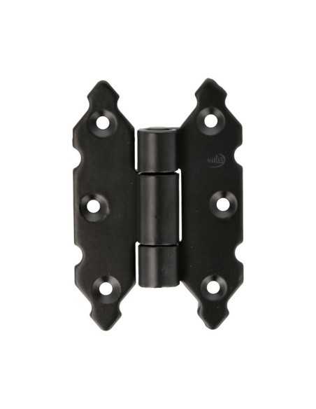 BISAGRA LIBRO FIJA 9010-90X60X3 Negro AMIG