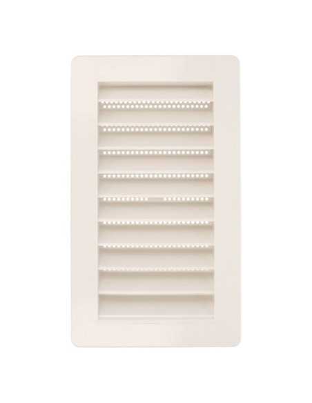 Rejilla Ventilación AMIG 7-240X140 ABS Blanco MOSQUITE(B)