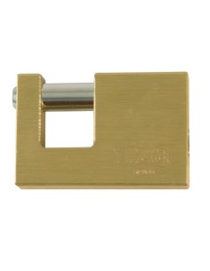 CANDADO NIZA 200-90 Latón Mate AMIG