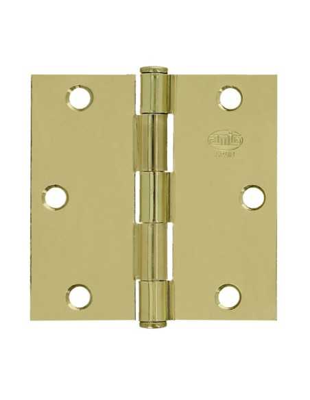 BISAGRA 1010-2,5X2,5 Acero Latonado AMIG