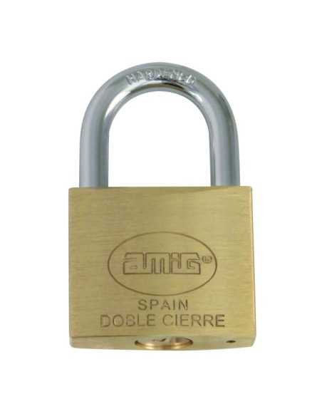 CANDADO LlaveS IGUALES 20-60 Latón MT AMIG