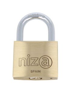 CANDADO NIZA AN-40 Latón Mate AMIG