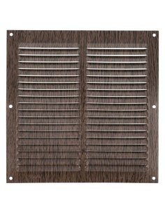 Rejilla Ventilación AMIG 3-200X200 Aluminio Wenge