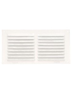 Rejilla Ventilación AMIG 3-100X200 Aluminio Blanco