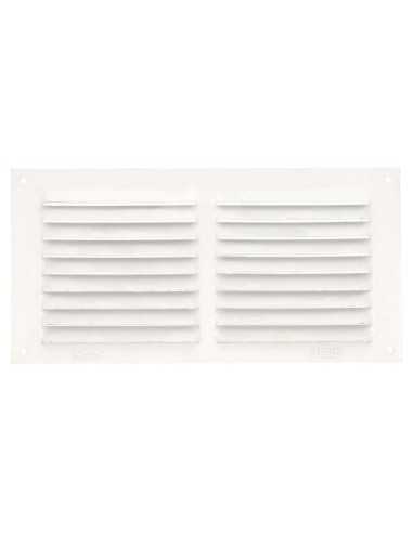 Rejilla Ventilación AMIG 3-100X200 Aluminio Blanco